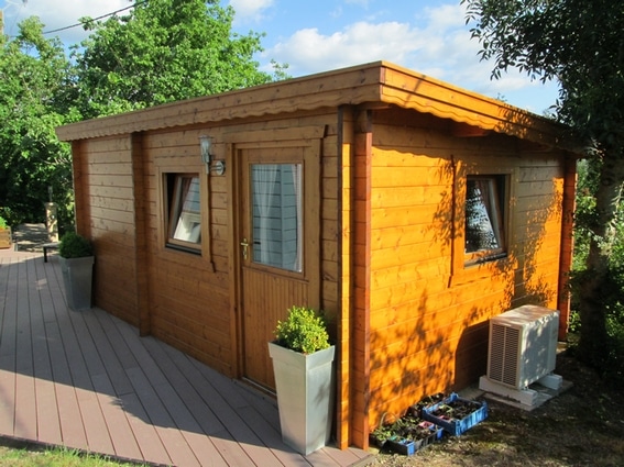 chalet en bois 