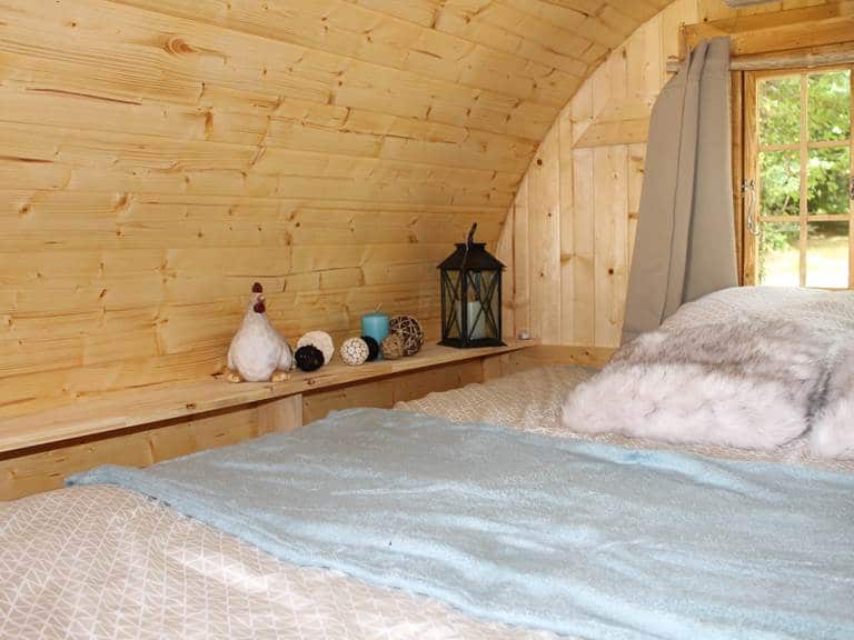 Tonneau en bois habitable