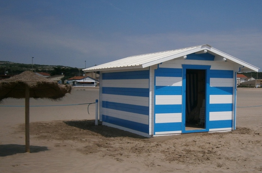 chalet en bois sur mesure plage