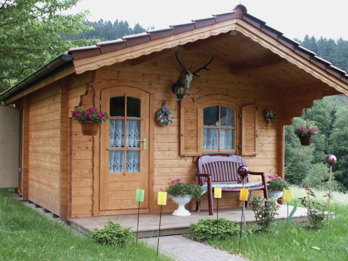 Chalet en bois habitable 20m2 Martin 1 - Studio de jardin Premium