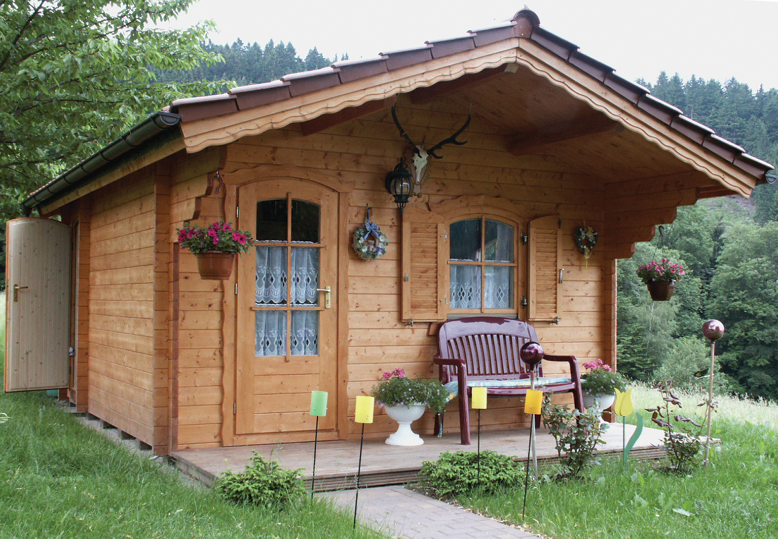 chalet en bois de 20m2 en 58mm