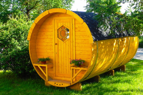 chalets-en-bois tonneau de camping habitat insolite