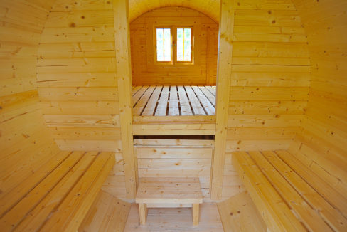 chalets-en-bois tonneau de camping habitat insolite