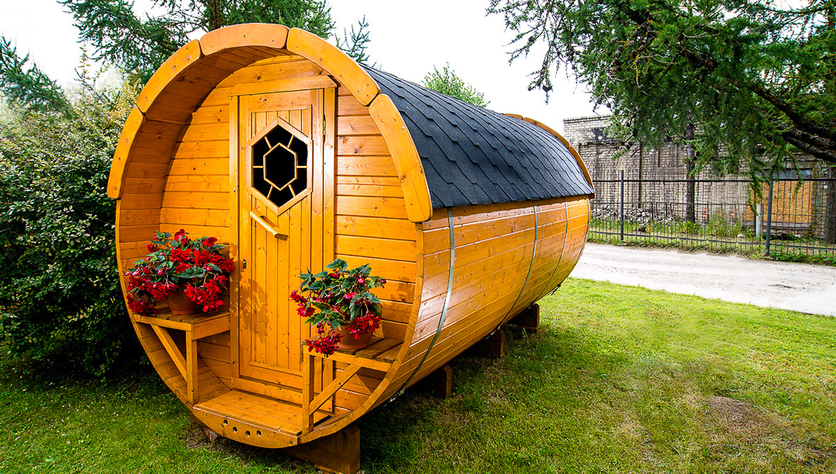 Tonneau en bois habitable - baril - Chalets en Bois habitable livré