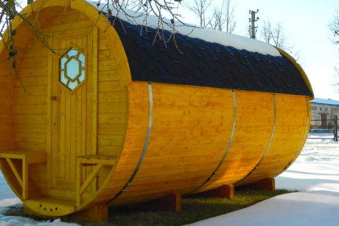 chalets-en-bois tonneau de camping habitat insolite