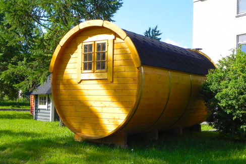 chalets-en-bois tonneau de camping habitat insolite