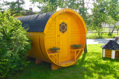 chalets-en-bois tonneau de camping habitat insolite