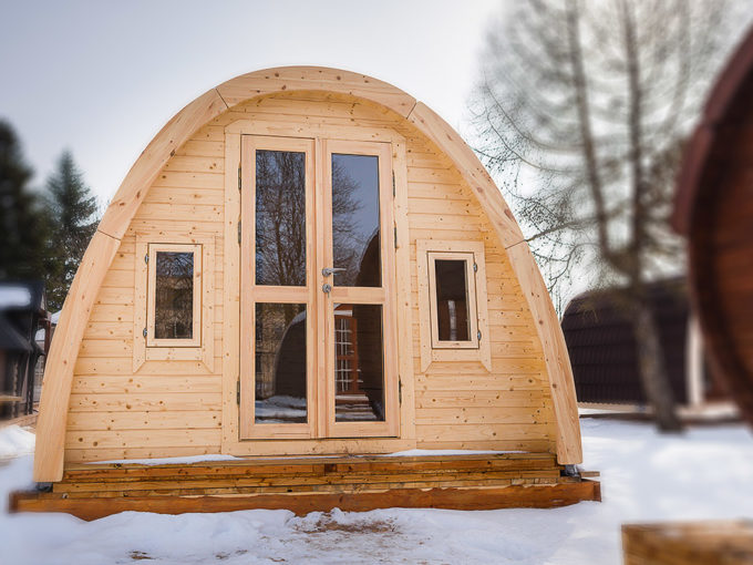 habitations insolites Pod isolé 4 saison grand modele