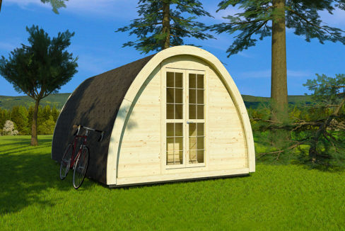 chalet en bois pod 4 saisons