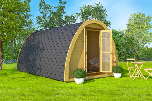 chalet en bois pod 4 saisons