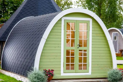 chalet en bois pod 4 saisons