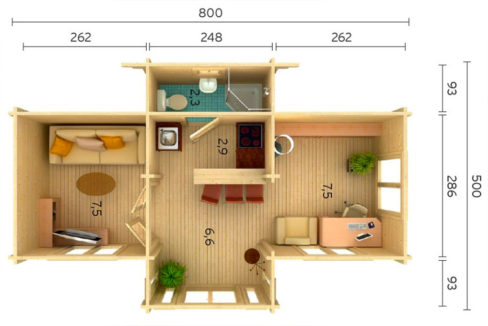 maison-en-bois-en-kit-cottage-bungalow