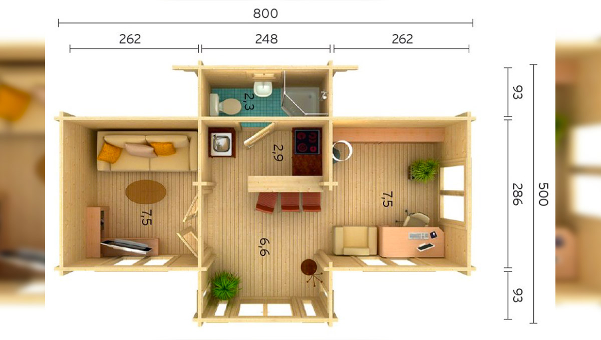 maison-en-bois-en-kit-cottage-bungalow