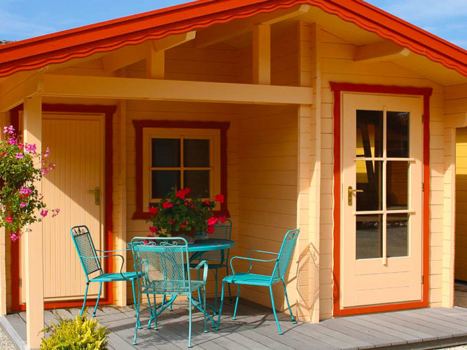 Chalet en bois habitable livré monté - Hédonia