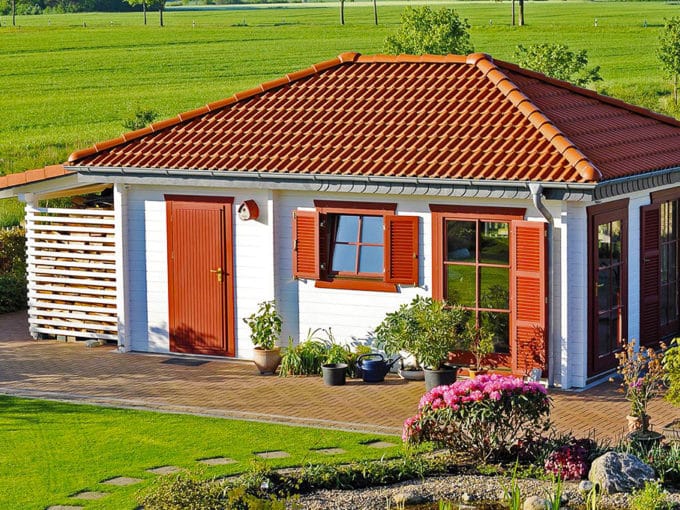 Chalet en bois habitable livré monté - Hédonia