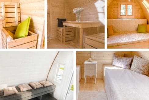 chalets-en-bois-en-kit-option pod et tonneau