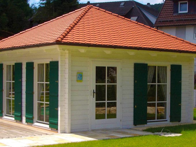 Chalet en bois habitable livré monté - Hédonia