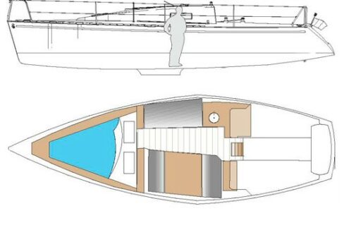 habitation insolite Le Bateau-plan