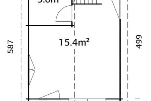 plan chalet 18m2-1