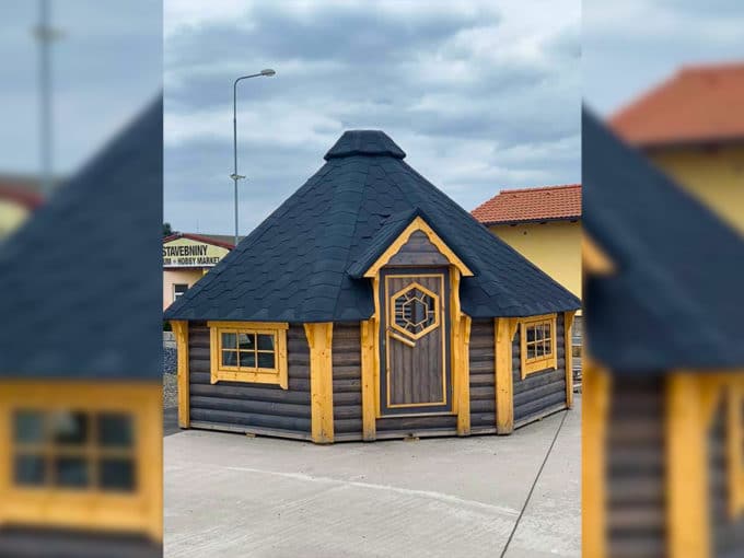 Kota finlandais en bois de 16,5 m²