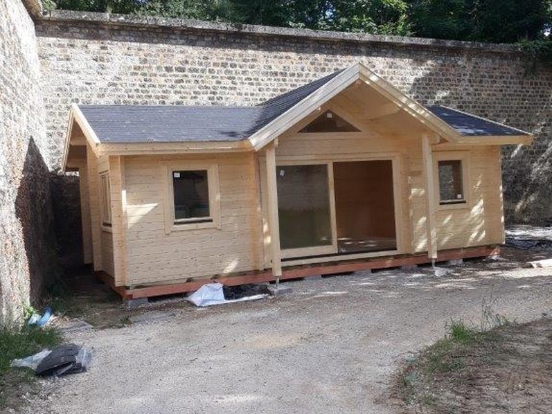 Chalet en bois Blois sur plots