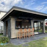 cuisine de jardin pool house en kit