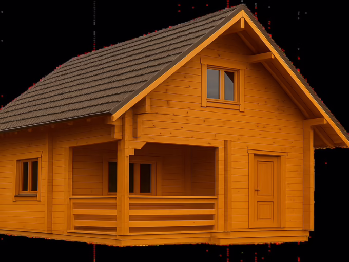 Chalets en bois en kit et livrés montés