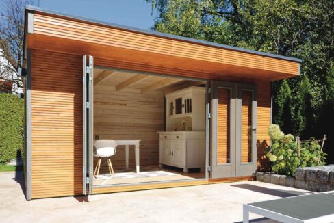 Studio bien-être en bois 14 m² Cubo 3549 - vue 3