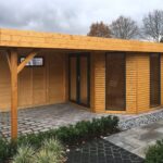 Abri de jardin bois 9 m² MH2 3030 PD + 300 AN - vue 1