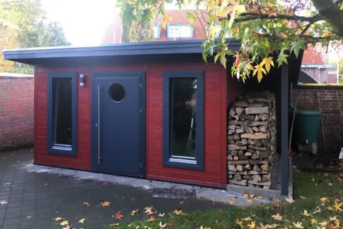 Abri de jardin bois 14,48 m² Wesel - vue 1