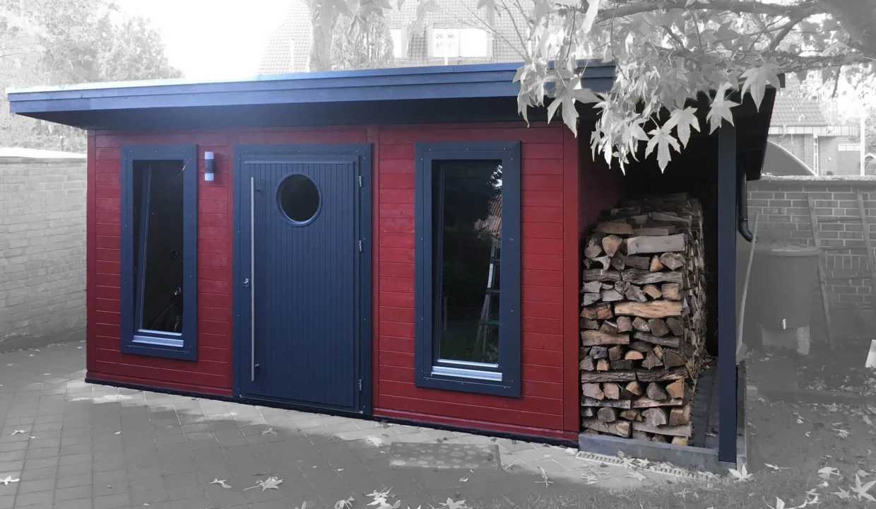 Abri de jardin bois 14,48 m² Wesel - vue 2
