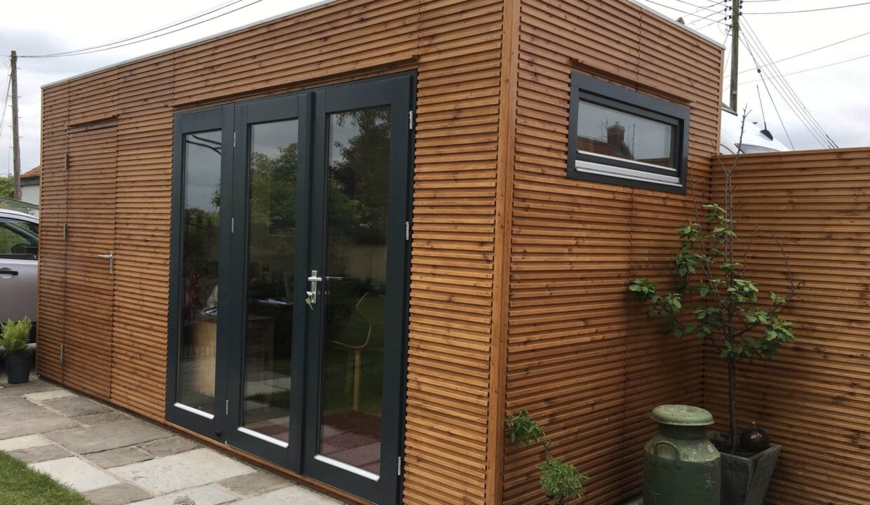 Bureau de jardin bois 10 m² Cubo - vue 1