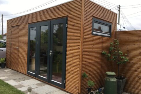 Bureau de jardin bois 10 m² Cubo - vue 1