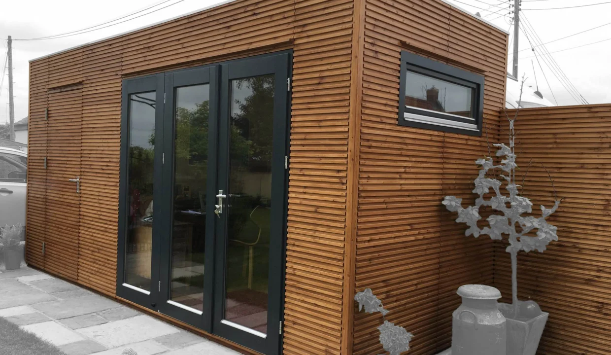 Bureau de jardin bois 10 m² Cubo - vue 2