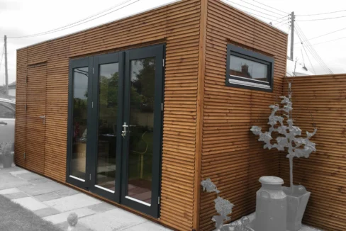 Bureau de jardin bois 10 m² Cubo - vue 2