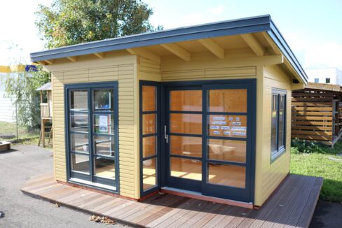 Abri de jardin bois 15,4 m² Easy 3544 P - vue 3