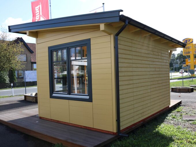 Abri de jardin bois 15,4 m² Easy 3544 P - vue 1