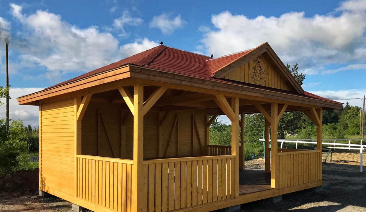 Construction de jardin en bois 35 m² Helena 7050 - vue 2