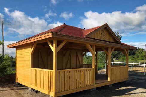 Construction de jardin en bois 35 m² Helena 7050 - vue 2