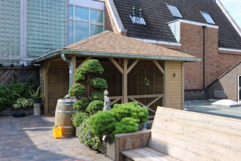 Pavillon de jardin en bois 20,25 m² Helena 4545 - vue 3