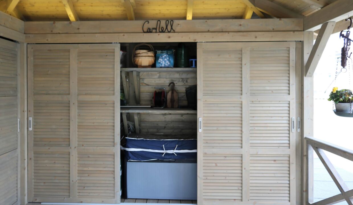 Pavillon de jardin en bois 20,25 m² Helena 4545 - vue 2