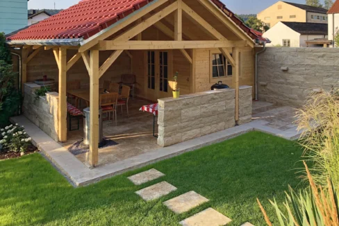 Construction de jardin en bois 22,47 m² Helena 4254 - vue 3