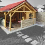 Construction de jardin en bois 22,47 m² Helena 4254 - vue 1