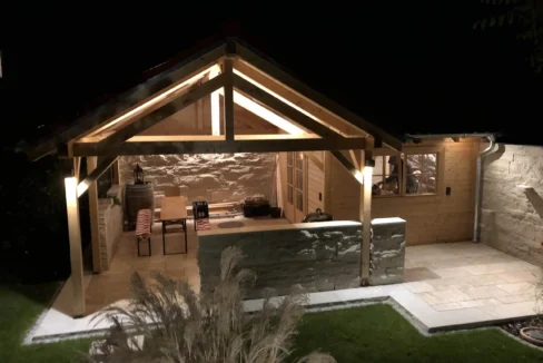 Construction de jardin en bois 22,47 m² Helena 4254 - vue 2
