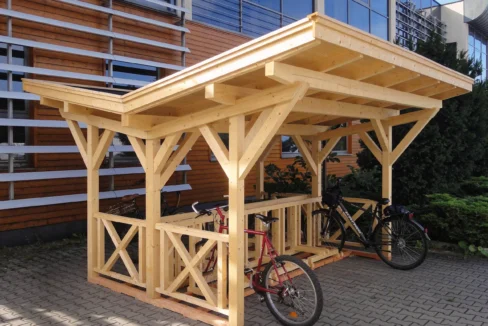 Carport BIKEPORT 14 - 8,16 m² - vue 1