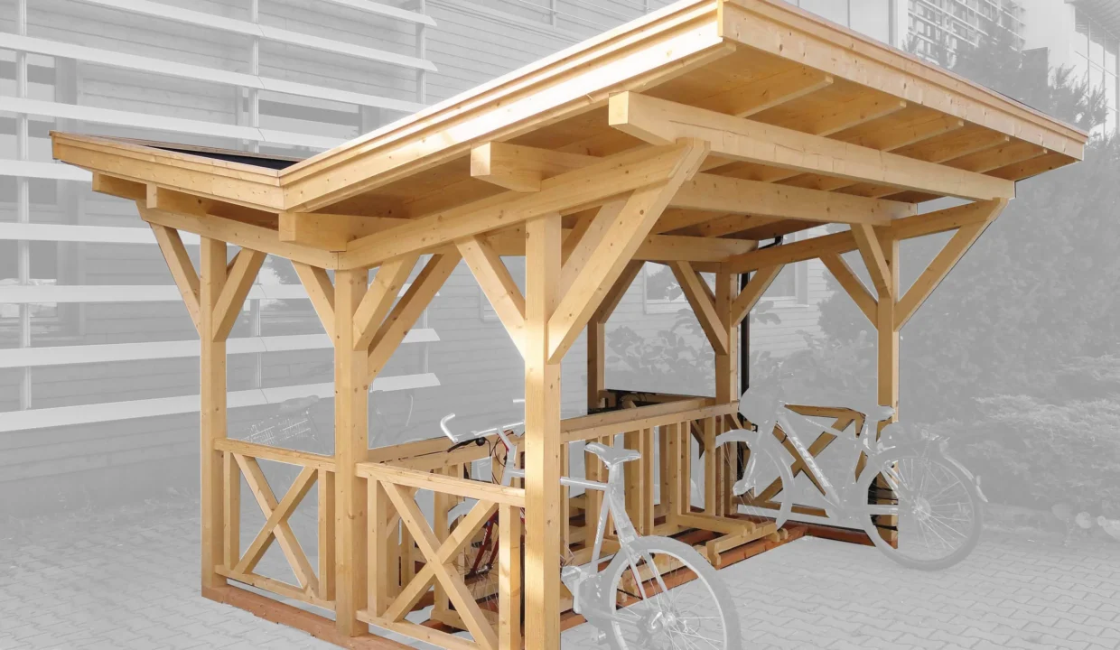 Carport BIKEPORT 14 - 8,16 m² - vue 2