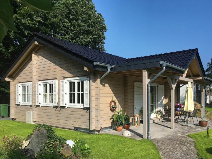 Chalet en bois 78,61 m² Sauerland - vue 1