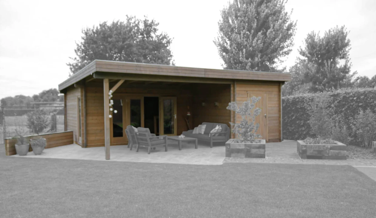 Chalet de jardin en bois 52,5 m² Holland - vue 1