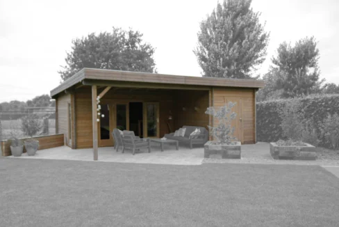 Chalet de jardin en bois 52,5 m² Holland - vue 1