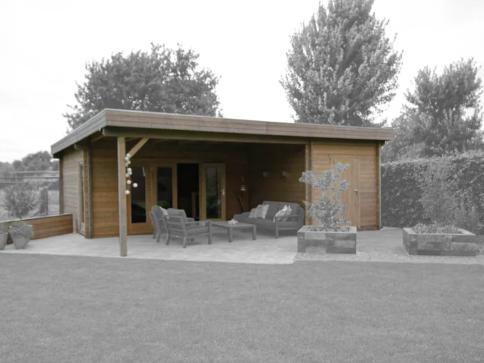 Chalet de jardin en bois 52,5 m² Holland - vue 1